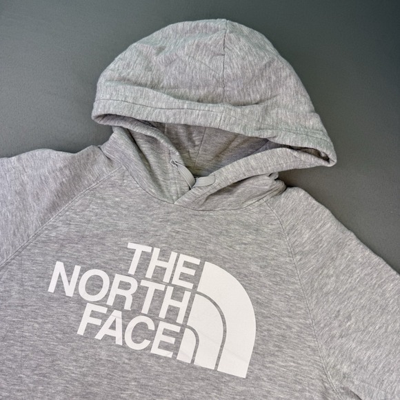 The North Face Tops - The North Face Half Dome Pullover Hoodie In Gray Size Small